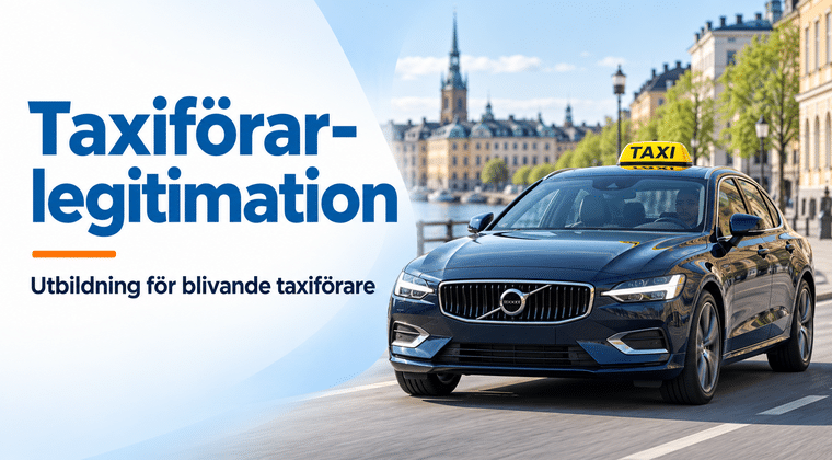 taxiförarlegitimation kurs