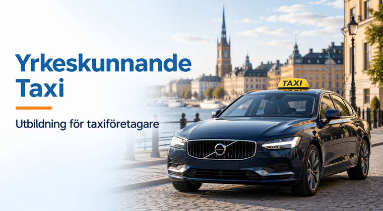 Yrkeskunnande Taxi kurs